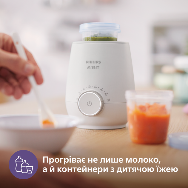 Сумісність з більшістю пляшечок та контейнерів